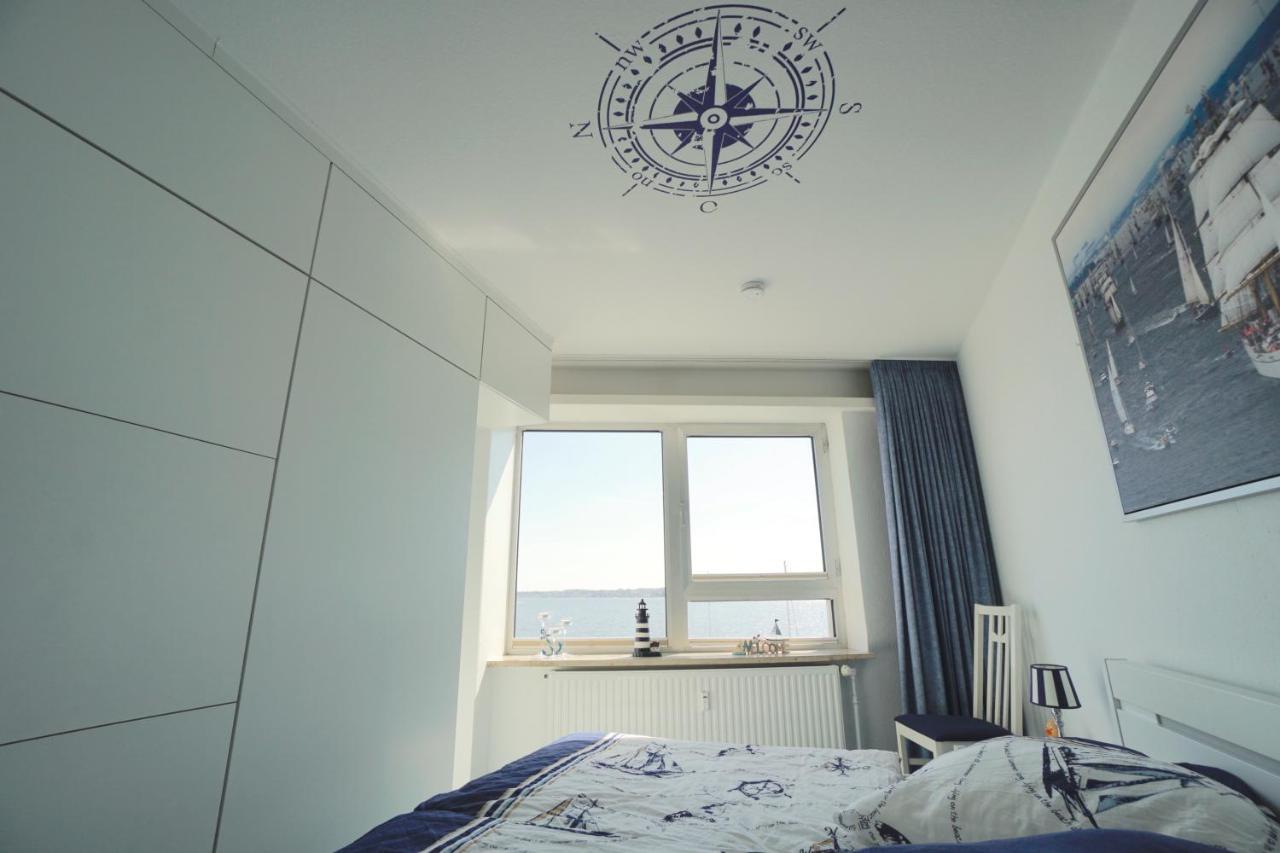 Ferienwohnung Schleiloge Mit Panoramablick Auf Die Schlei Шлезвиг Экстерьер фото